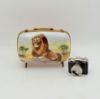 Picture of Limoges Lion Safari Suitcase Box with Camera