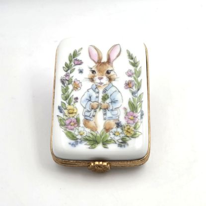 Picture of Limoges Peter Rabbit with Garden Garland  Box