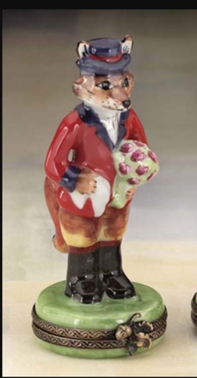 Picture of Limoges Gentleman Fox Box